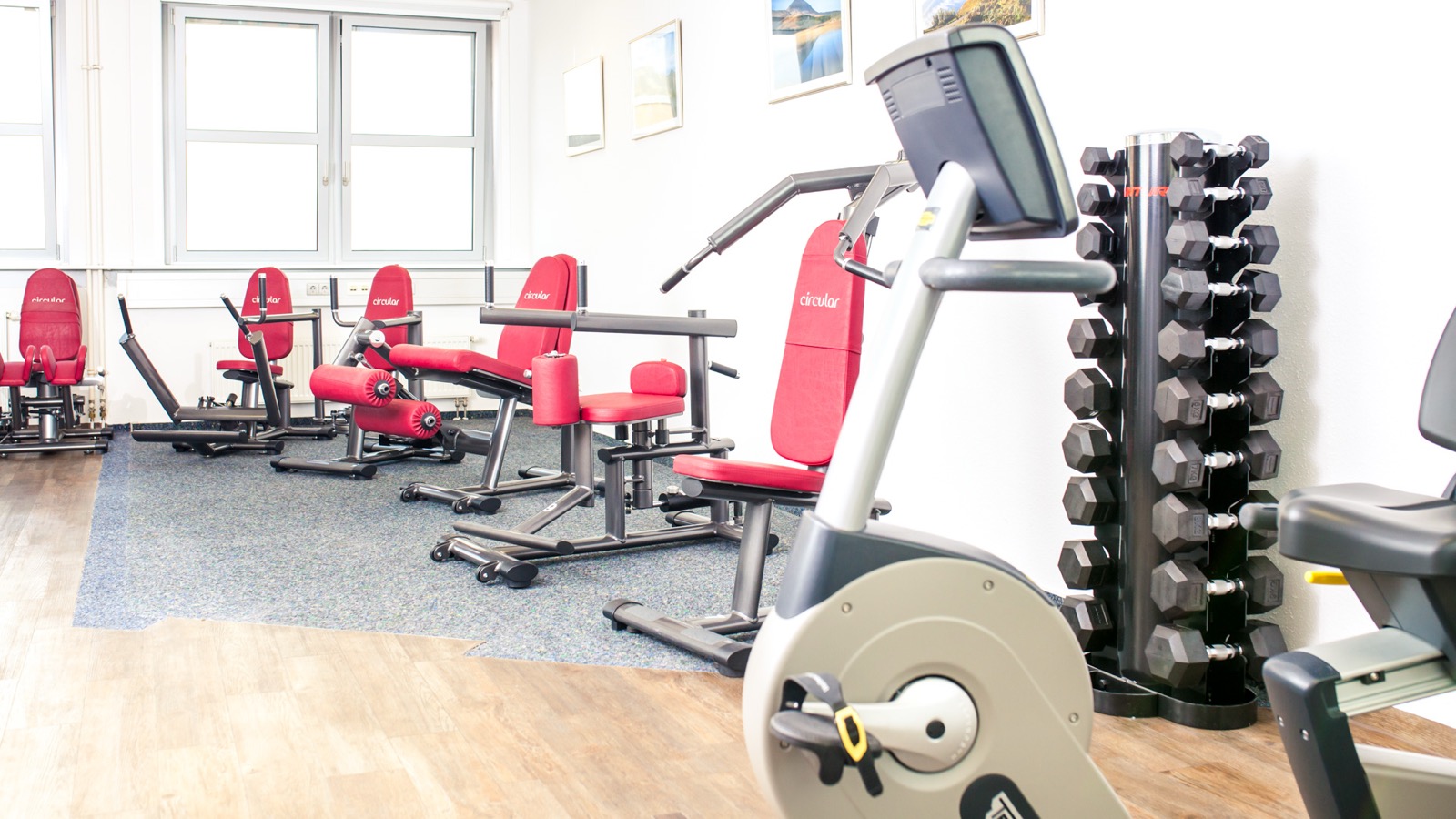 Herzsportgruppe beim Training